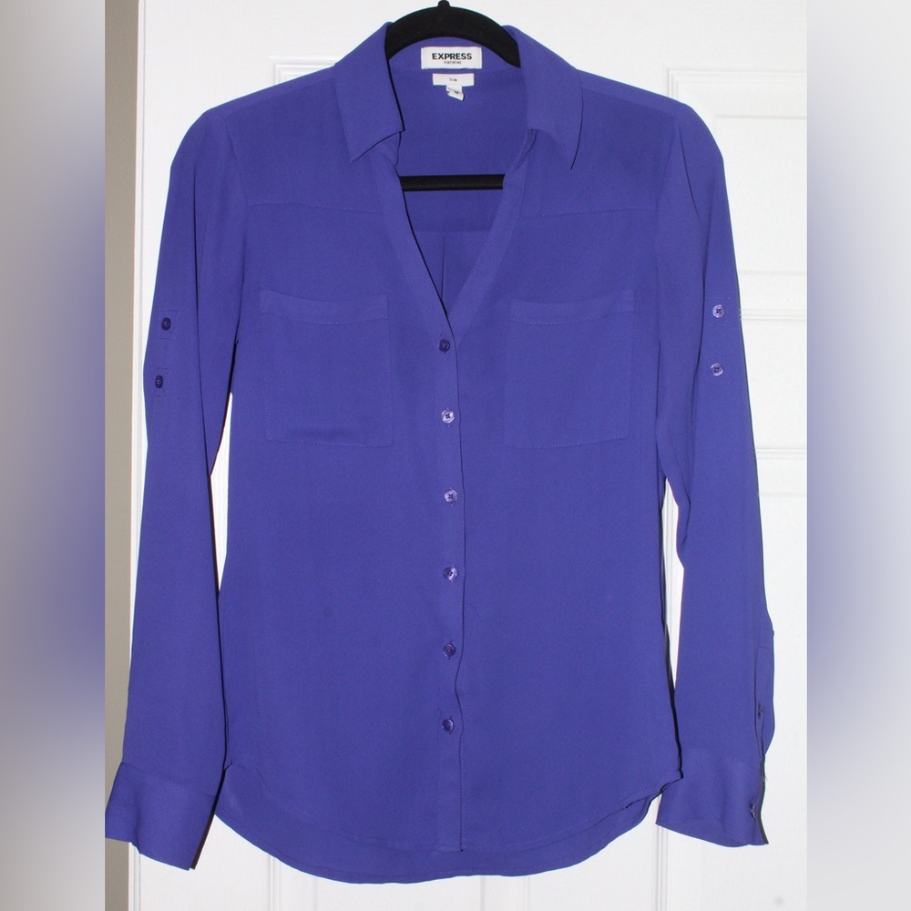 Express Portofino Collared Button Down